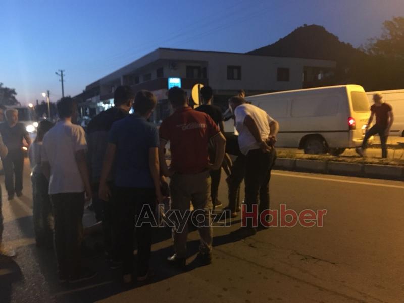 Acı içinde ambulans bekledi