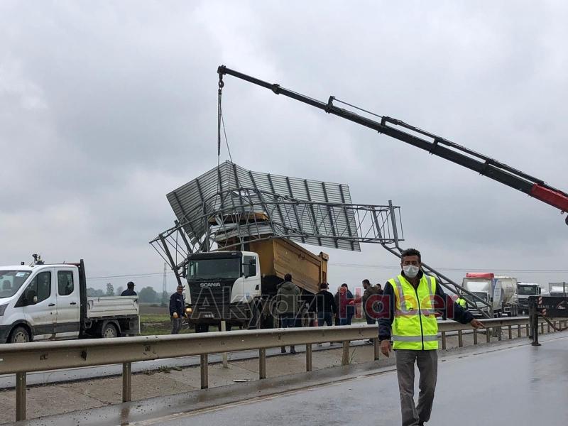 Açık damper kazası