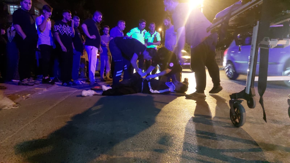 Ada Caddesi'nde feci kaza