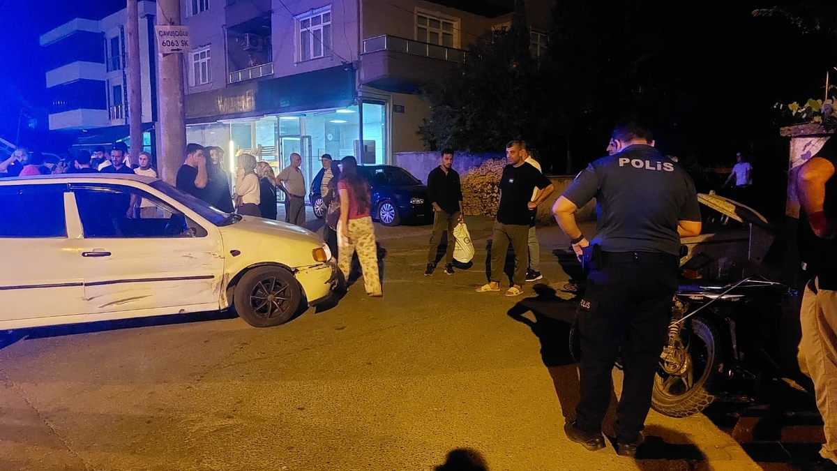Ada Caddesi'nde feci kaza