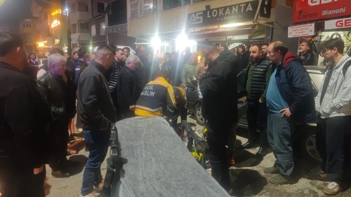 Ada Caddesi'nde kaza: 1 yaralı