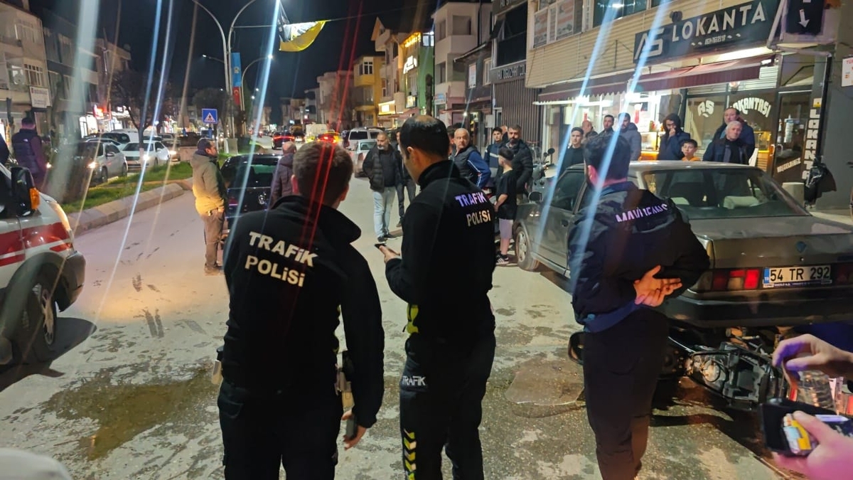 Ada Caddesi'nde kaza: 1 yaralı