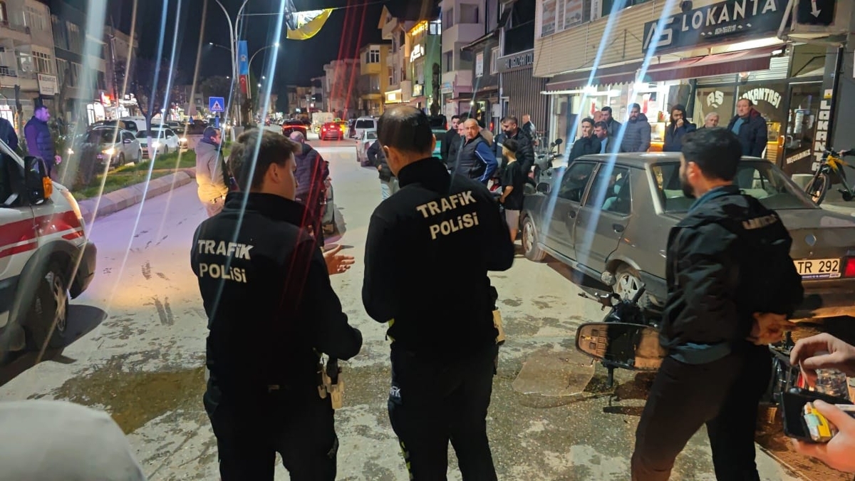 Ada Caddesi'nde kaza: 1 yaralı