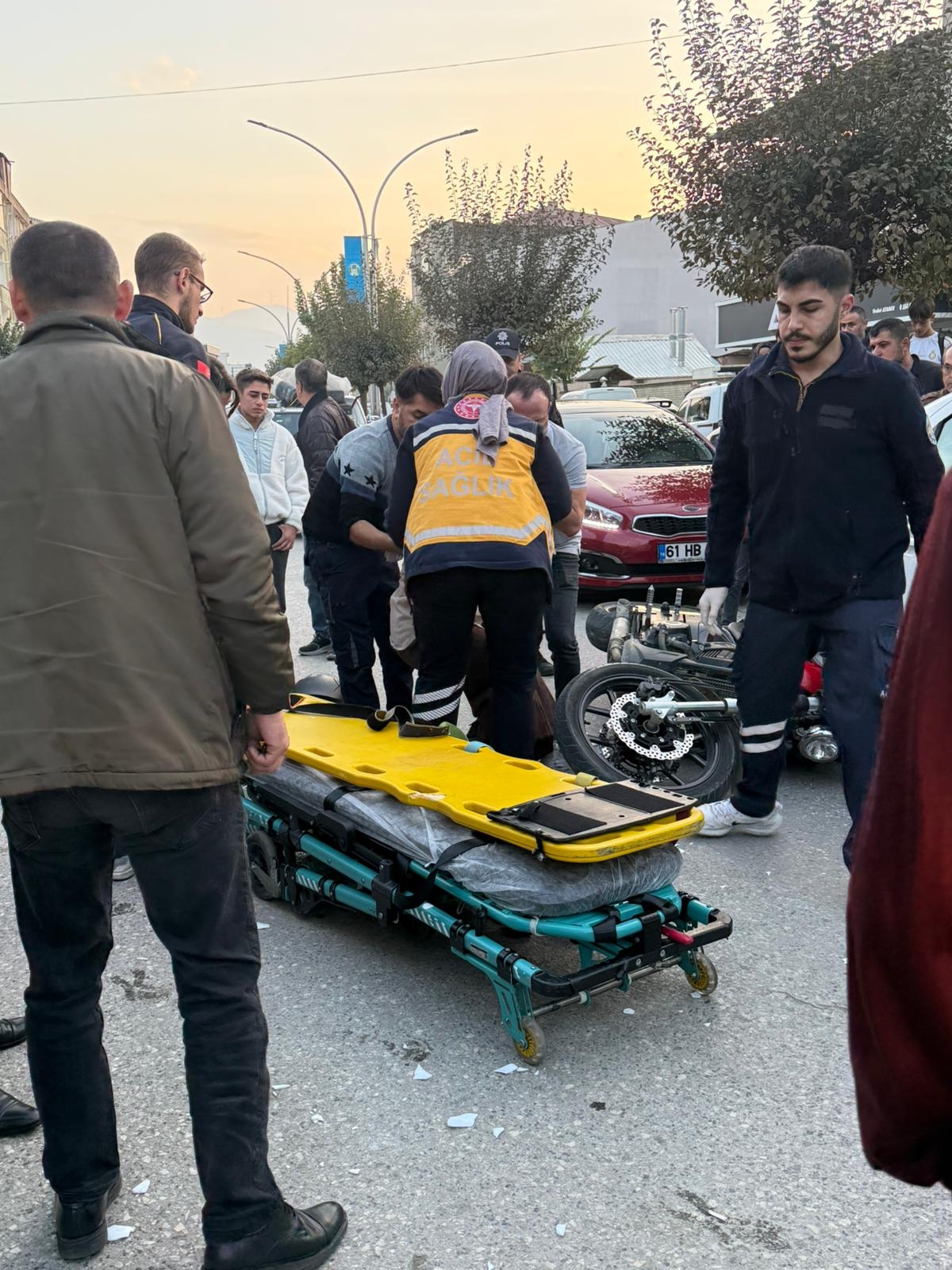 Ada Caddesi'nde kaza
