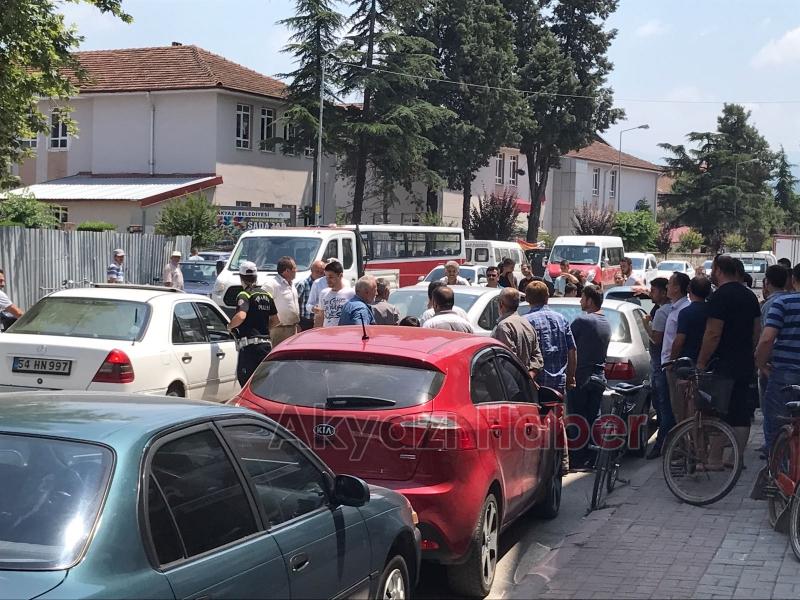 Ada Caddesi nde Zincirleme Kaza