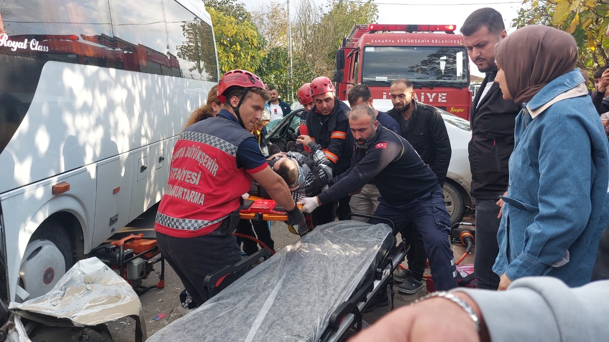 Ada Caddesi’nde feci kaza: 1 yaralı