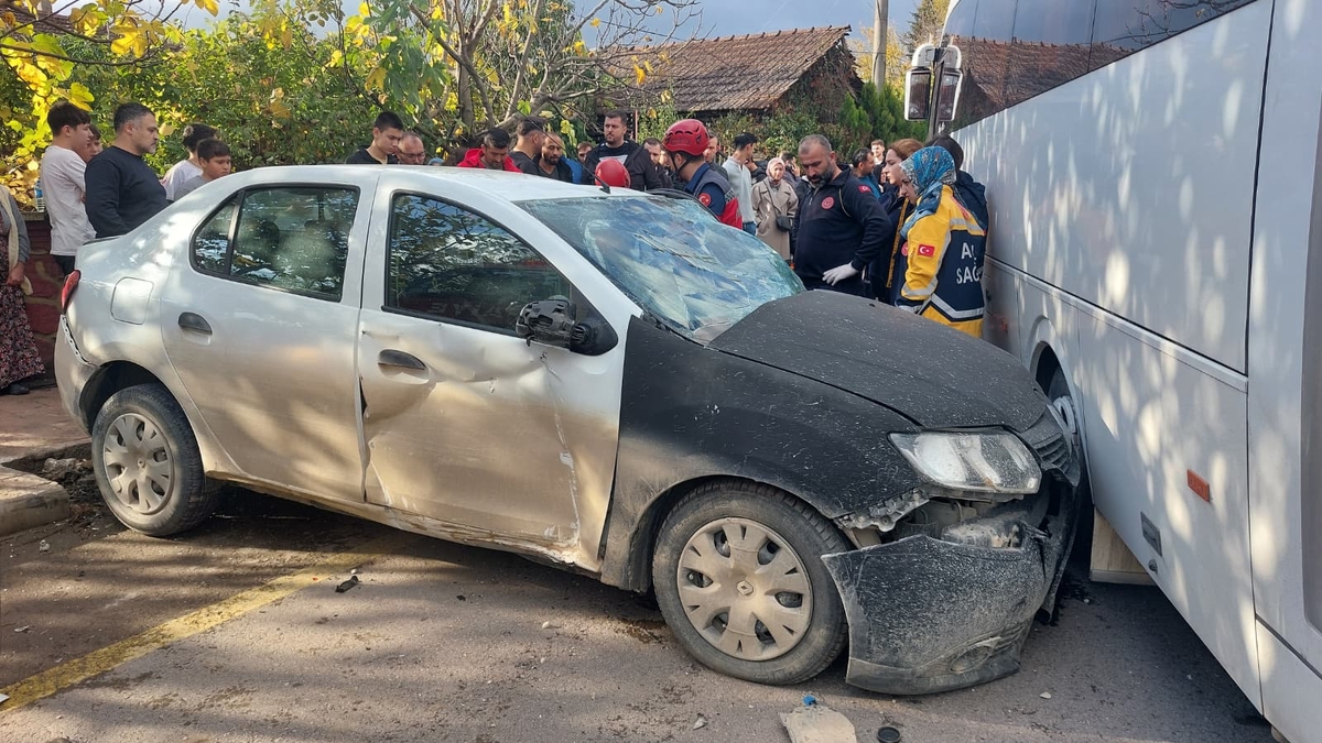Ada Caddesi’nde feci kaza: 1 yaralı