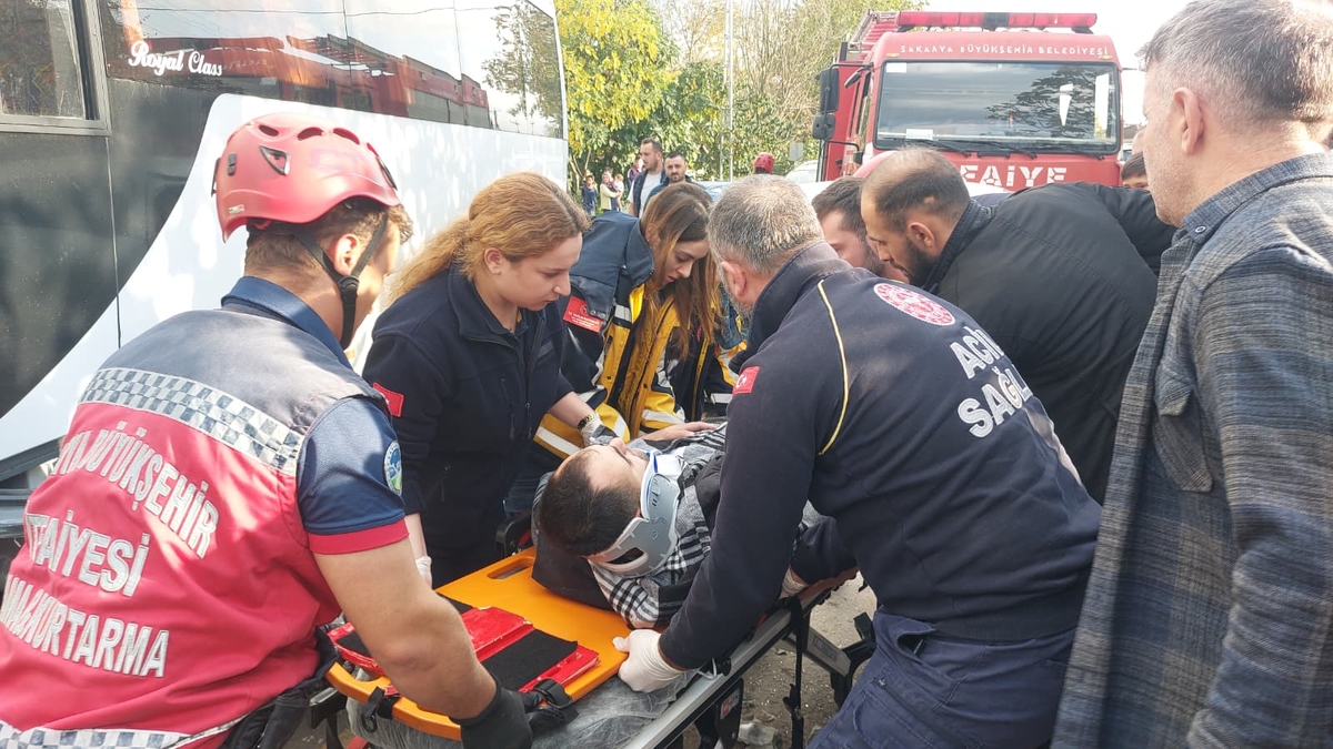 Ada Caddesi’nde feci kaza: 1 yaralı