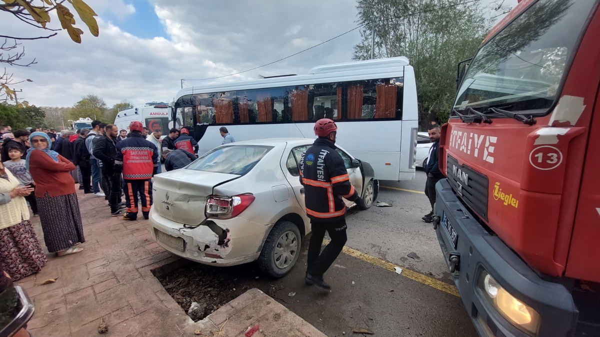 Ada Caddesi’nde feci kaza: 1 yaralı