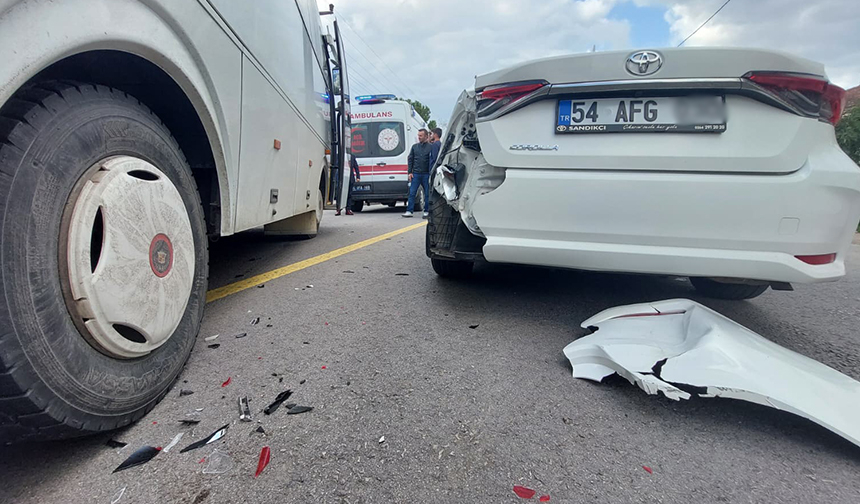 Ada Caddesi’nde feci kaza: 1 yaralı