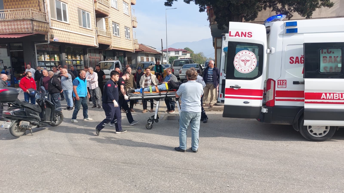 Ada Caddesi’nde kaza: 1 yaralı