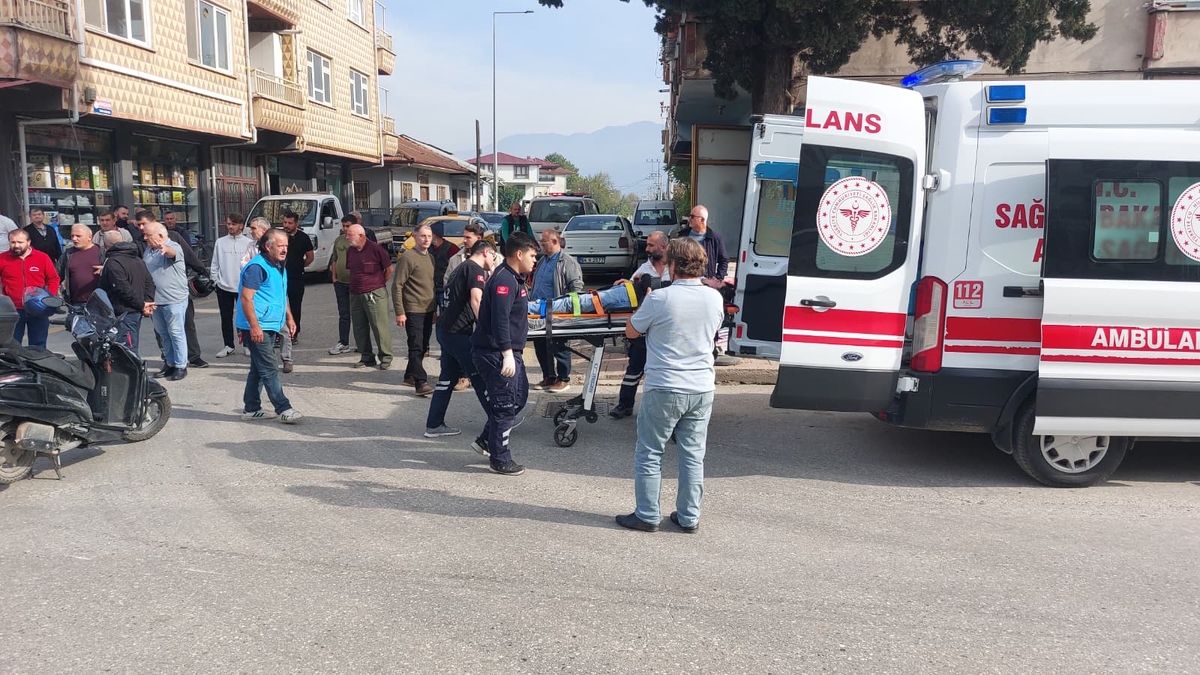 Ada Caddesi’nde kaza: 1 yaralı