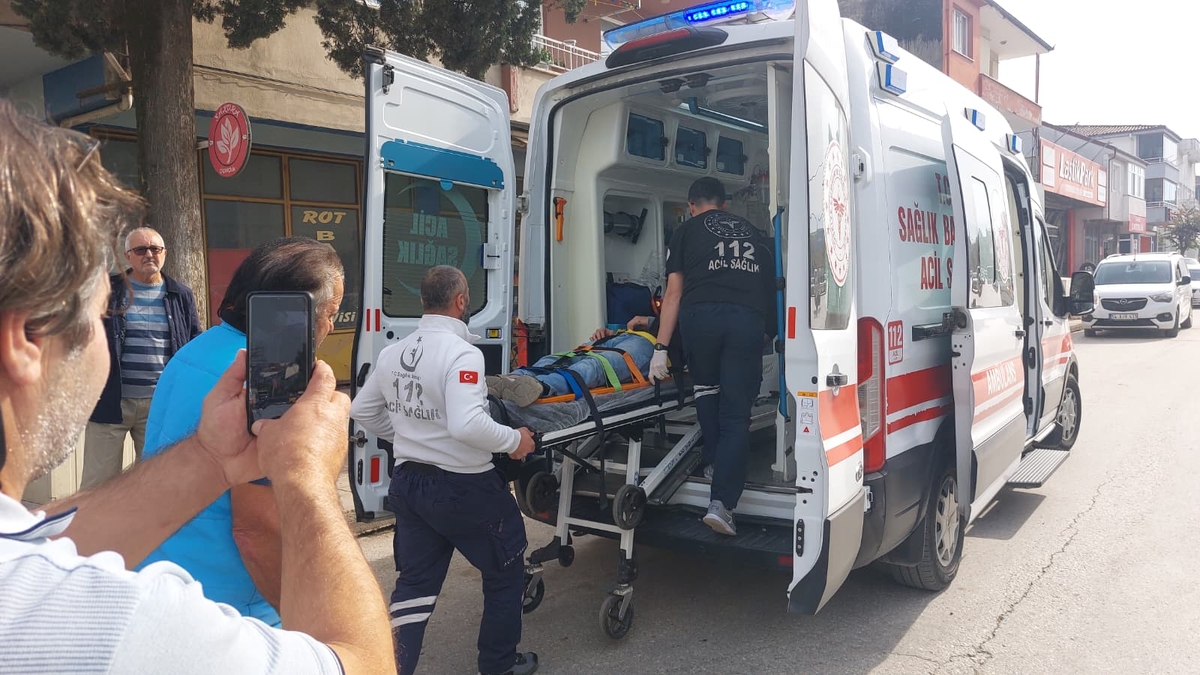 Ada Caddesi’nde kaza: 1 yaralı