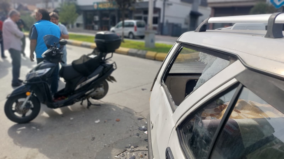 Ada Caddesi’nde kaza: 1 yaralı