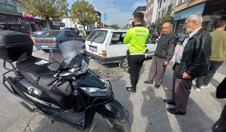 Ada Caddesi’nde kaza: 1 yaralı