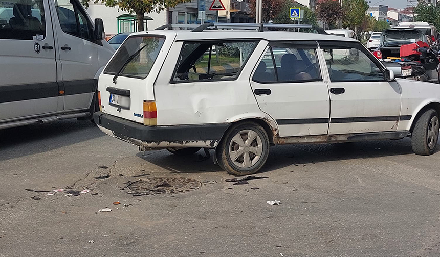 Ada Caddesi’nde kaza: 1 yaralı