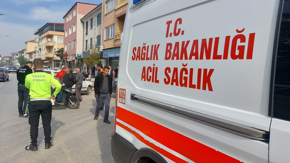 Ada Caddesi’nde kaza: 1 yaralı