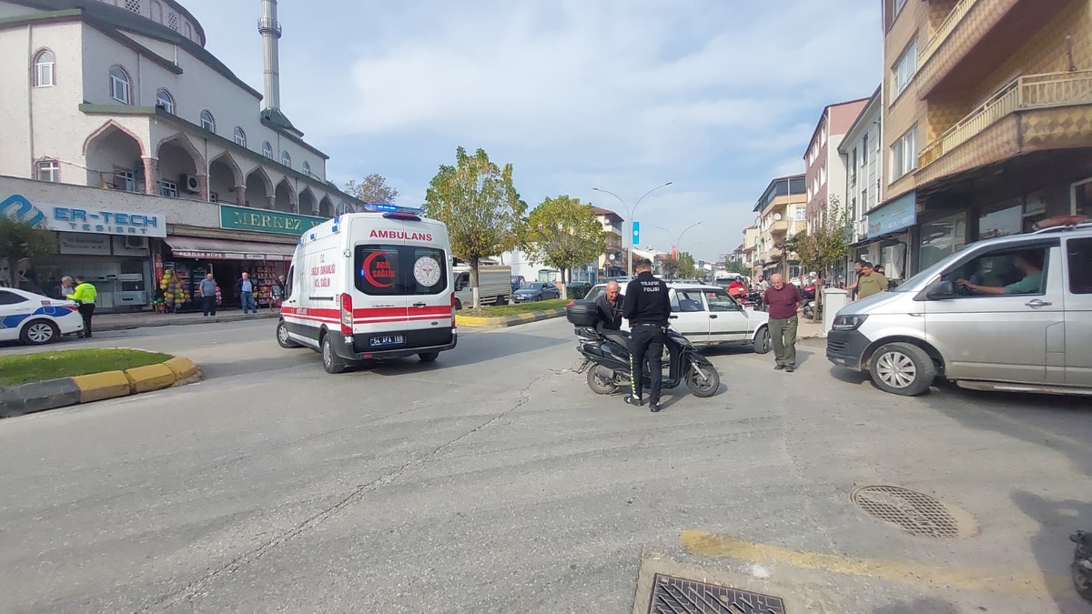Ada Caddesi’nde kaza: 1 yaralı