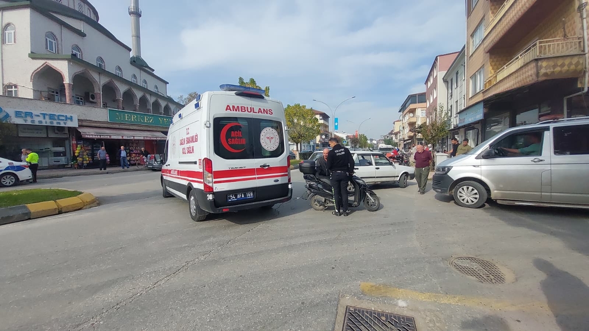 Ada Caddesi’nde kaza: 1 yaralı