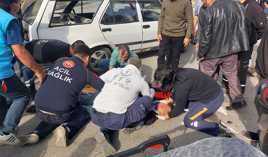 Ada Caddesi’nde kaza: 1 yaralı