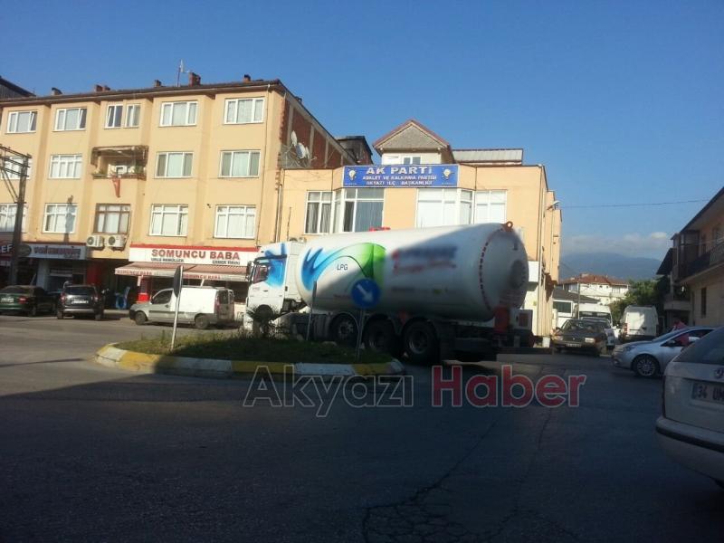 Ada Caddesi’nde LPG Tankerinin işi Ne