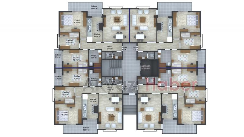 Adapark 12 Evlerinde Yerinizi Ayırtın