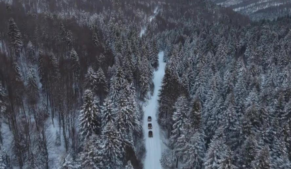 Adrenalin tutkunları yaylada karın tadını çıkardı