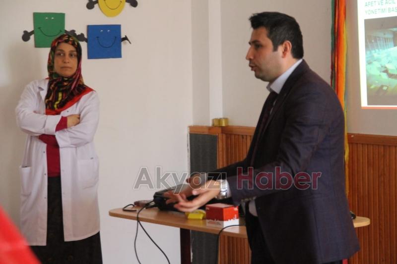 AFAD ve SAKTİM tarafından kadın ve çocuklara afet ve yangın eğitimi verildi