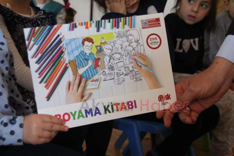 AFAD ve SAKTİM tarafından kadın ve çocuklara afet ve yangın eğitimi verildi