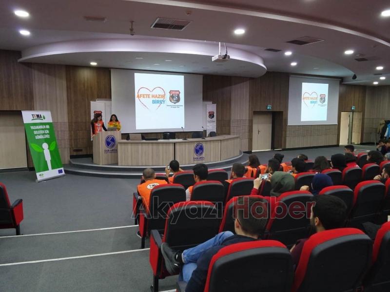 AFET FARKINDALIK EĞiTiMi VERiLDi