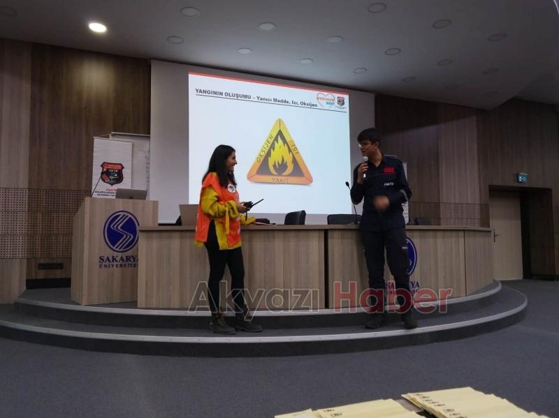 AFET FARKINDALIK EĞiTiMi VERiLDi