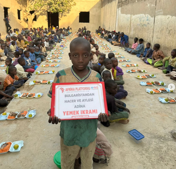 Afrika Platformu ile Afrika’da Gıda Yardımı ve Yemek Dağıtımı Organizasyonu