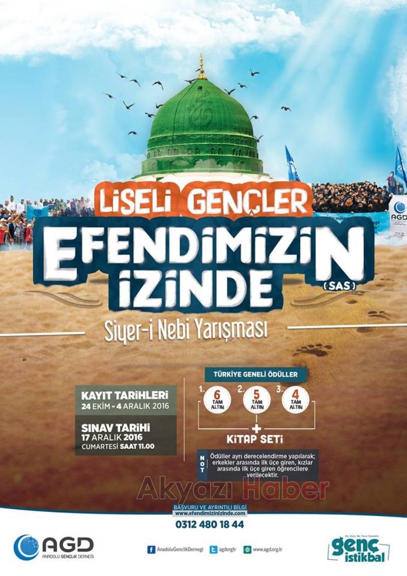AGD DEN SİYER İ NEBİ YARIŞMASI