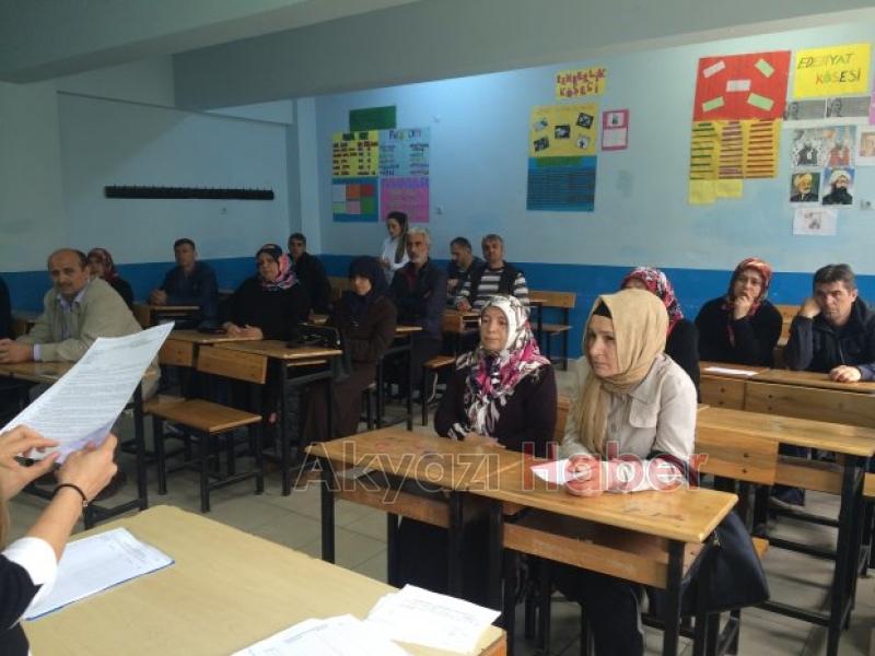 AHİ EVRAN MESLEKİ ve TEKNİK ANADOLU LİSESİ VELİ TOPLANTISI