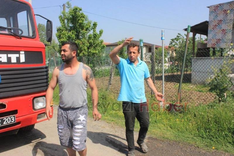 Ahır Yangını Korkuttu