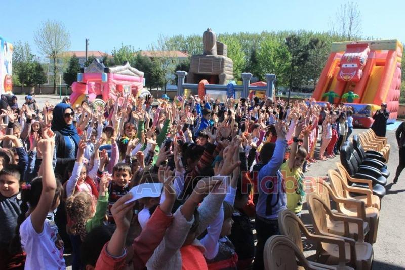 AHMET HASNUN TUNÇSOY İLKOKULUNDA ÇOCUK ŞENLİĞİ