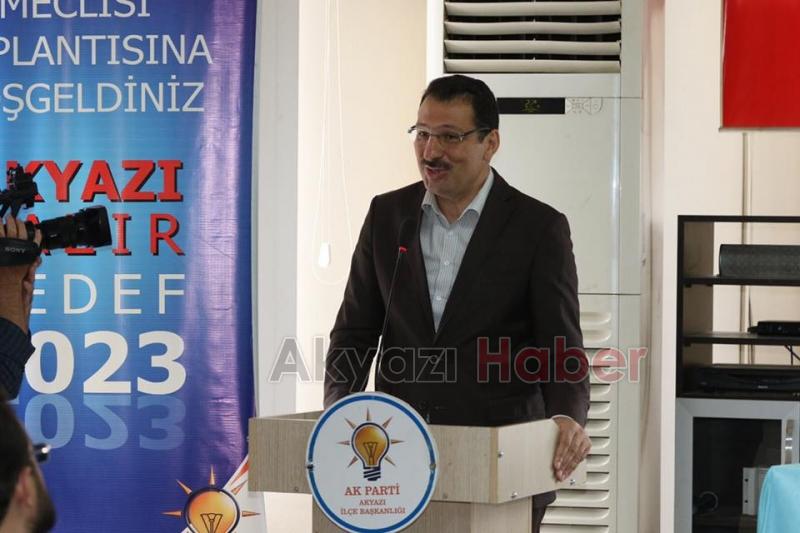 AK Parti Akyazı İlçe Başkanlığı danışma Toplantısı Yaptı