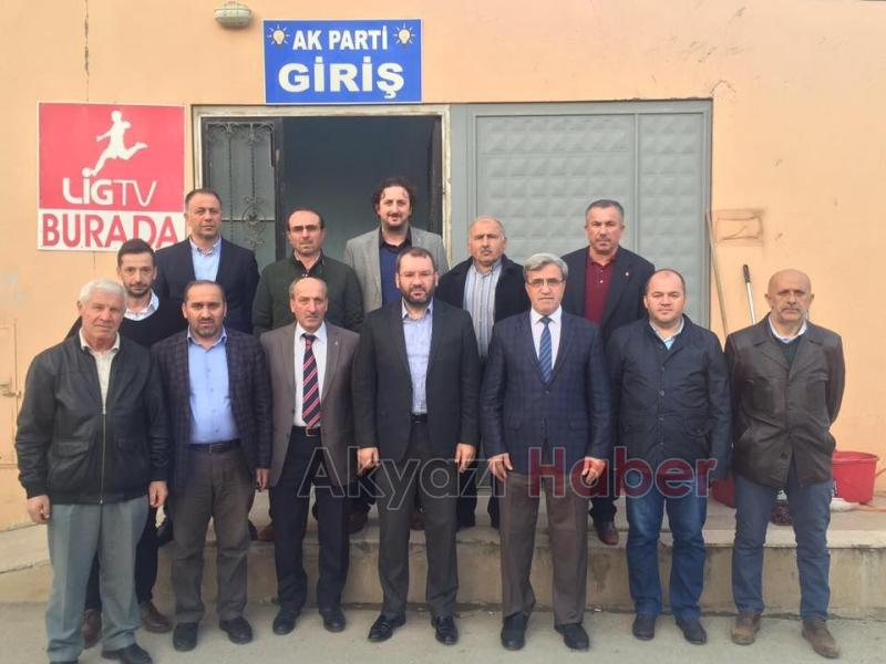 Ak Parti Akyazı İlçe Teşkilatı Kasım Ayı Danışma Meclisi Toplantısı Yapıldı