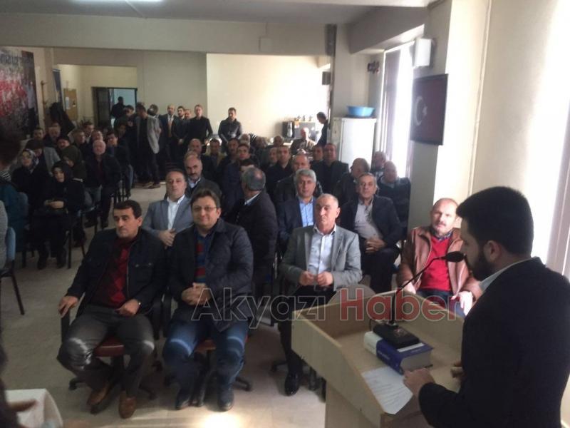 Ak Parti Akyazı İlçe Teşkilatı Kasım Ayı Danışma Meclisi Toplantısı Yapıldı