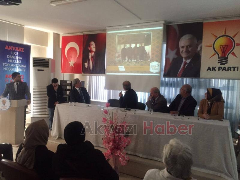 Ak Parti Akyazı İlçe Teşkilatı Kasım Ayı Danışma Meclisi Toplantısı Yapıldı