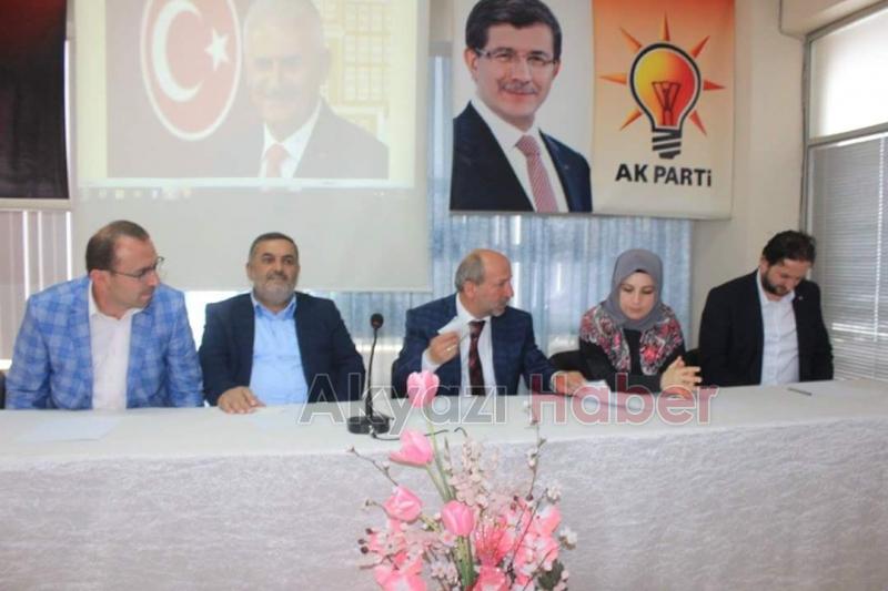  Ak Parti Akyazı İlçe Teşkilatı Mayıs Ayı Danışma Meclisi Toplantısı Düzenlendi
