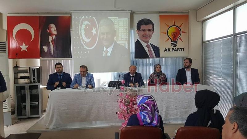  Ak Parti Akyazı İlçe Teşkilatı Mayıs Ayı Danışma Meclisi Toplantısı Düzenlendi