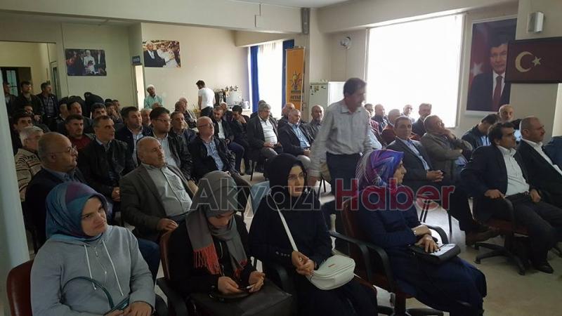  Ak Parti Akyazı İlçe Teşkilatı Mayıs Ayı Danışma Meclisi Toplantısı Düzenlendi