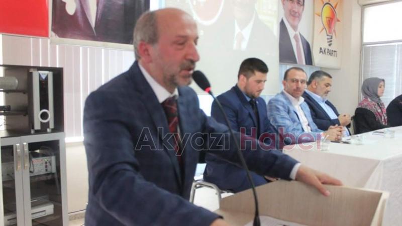  Ak Parti Akyazı İlçe Teşkilatı Mayıs Ayı Danışma Meclisi Toplantısı Düzenlendi