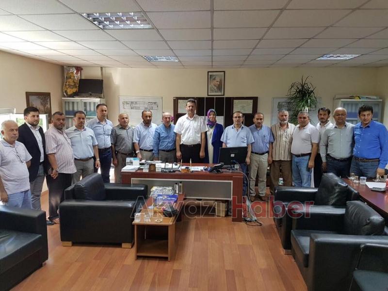 Ak Parti Akyazı İlçe Teşkilatından Soykan’a Makamında Ziyaret