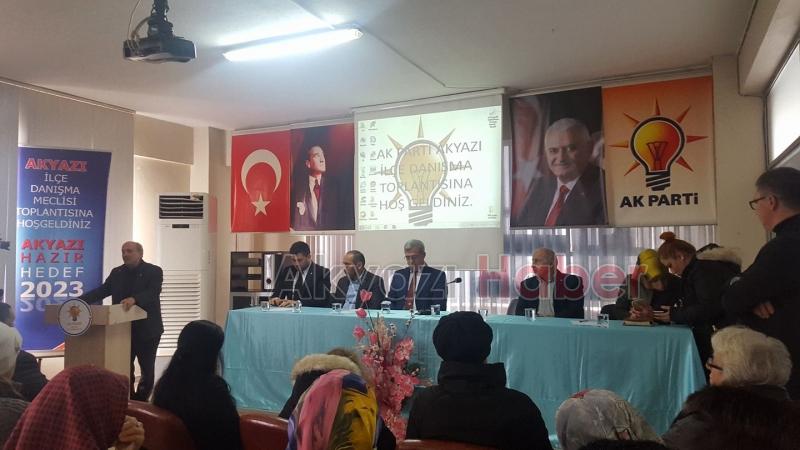 AK Parti İlçe Danışma Toplantısı Yapıldı