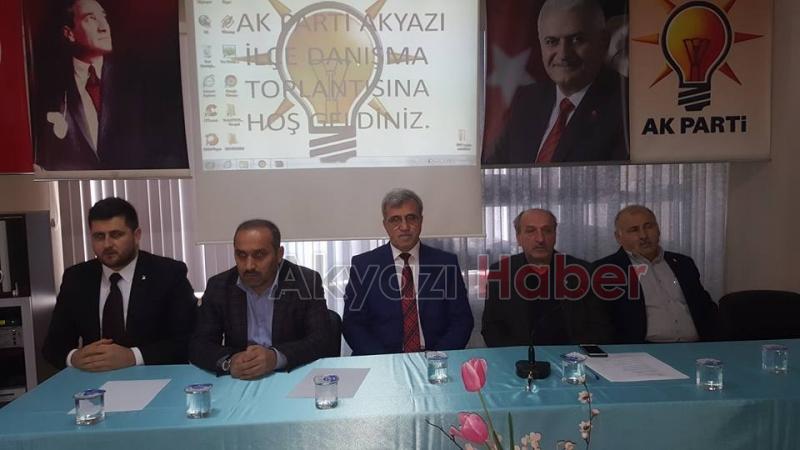 AK Parti İlçe Danışma Toplantısı Yapıldı