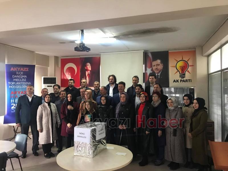 AK parti İlçe Teşkilatı Delege seçimlerinin startını verdi