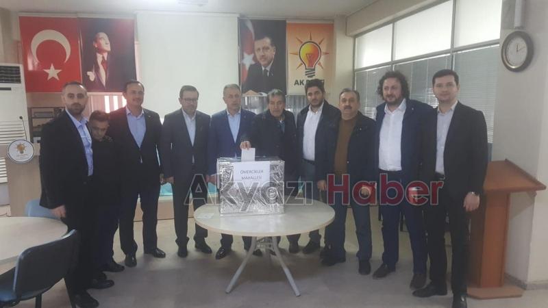 AK parti İlçe Teşkilatı Delege seçimlerinin startını verdi