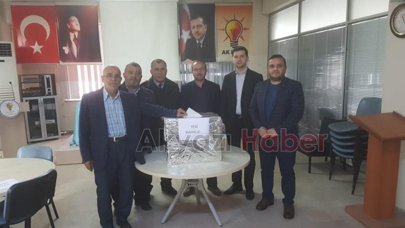 AK parti İlçe Teşkilatı Delege seçimlerinin startını verdi